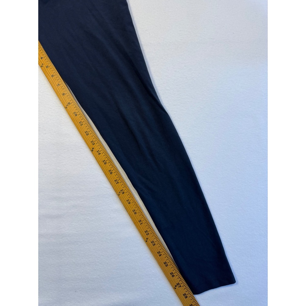 Athleisure JJILL Pima Ankle Leggings Womens M Tall Navy Blue - Picture 5 of 5
